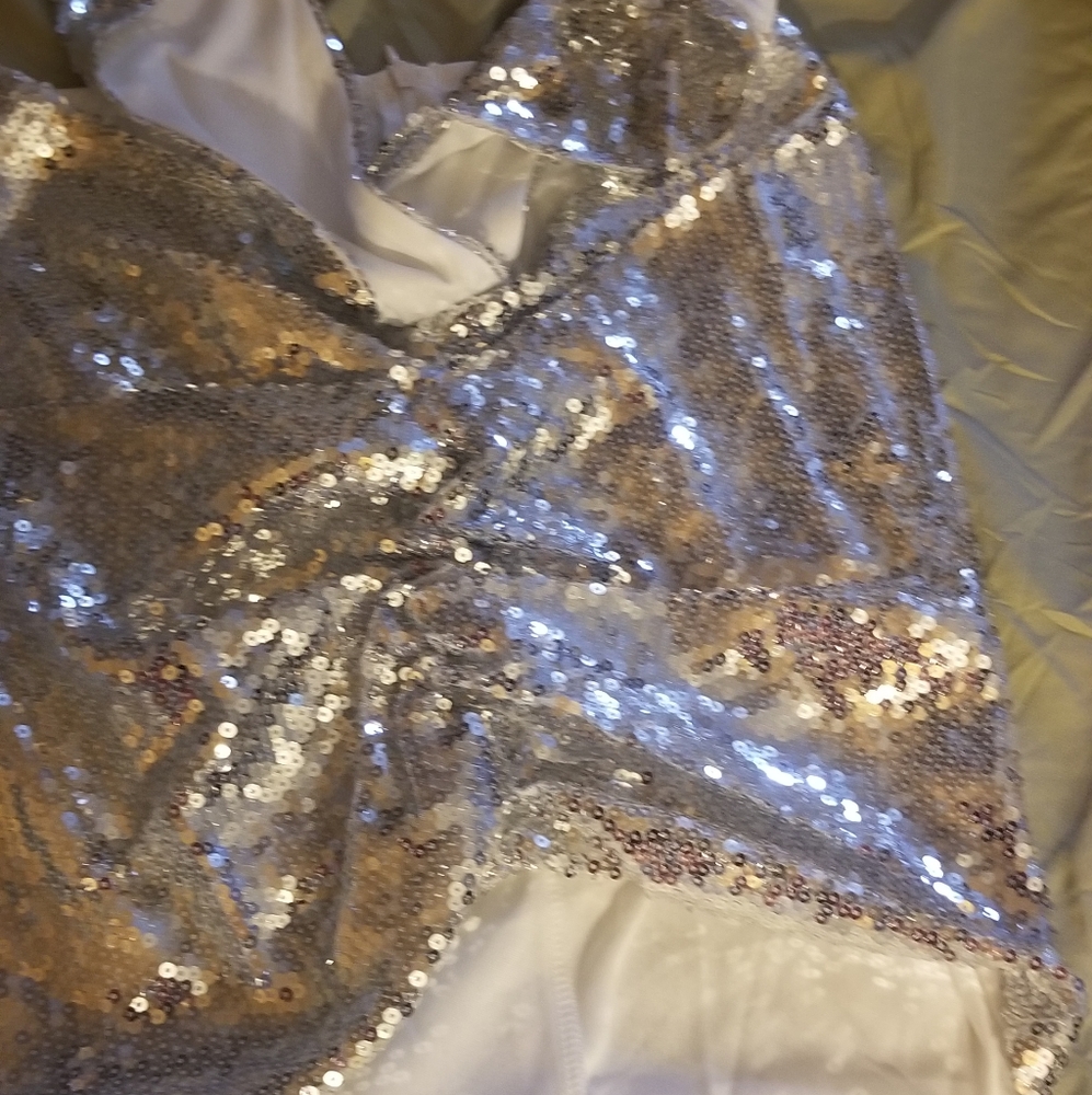 Sequin mini skirt - Picture 2 of 3